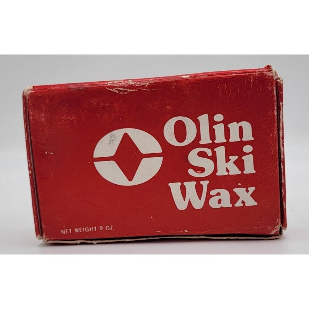 Vintage Olin Alpine Ski Wax Set – Original Box – USA Made – Mid-Century Winte